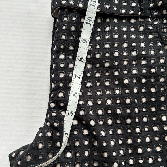 TIBI Black eyelet shorts SZ 2 NWT - Picture 10 of 10